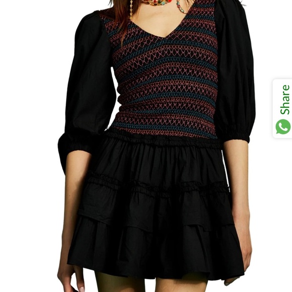 Love the Label AUDREY DRESS Black Size XS - Picture 4 of 16